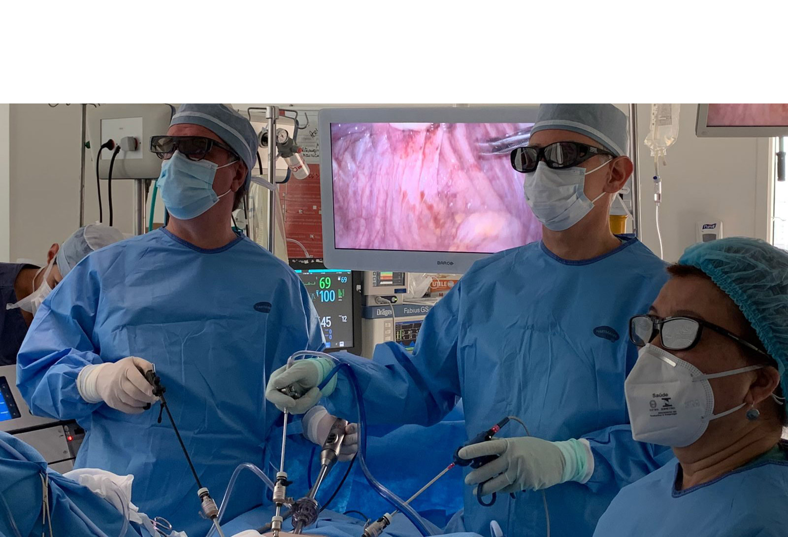 Tecnologia utilizada em cirurgia robótica ginecológica